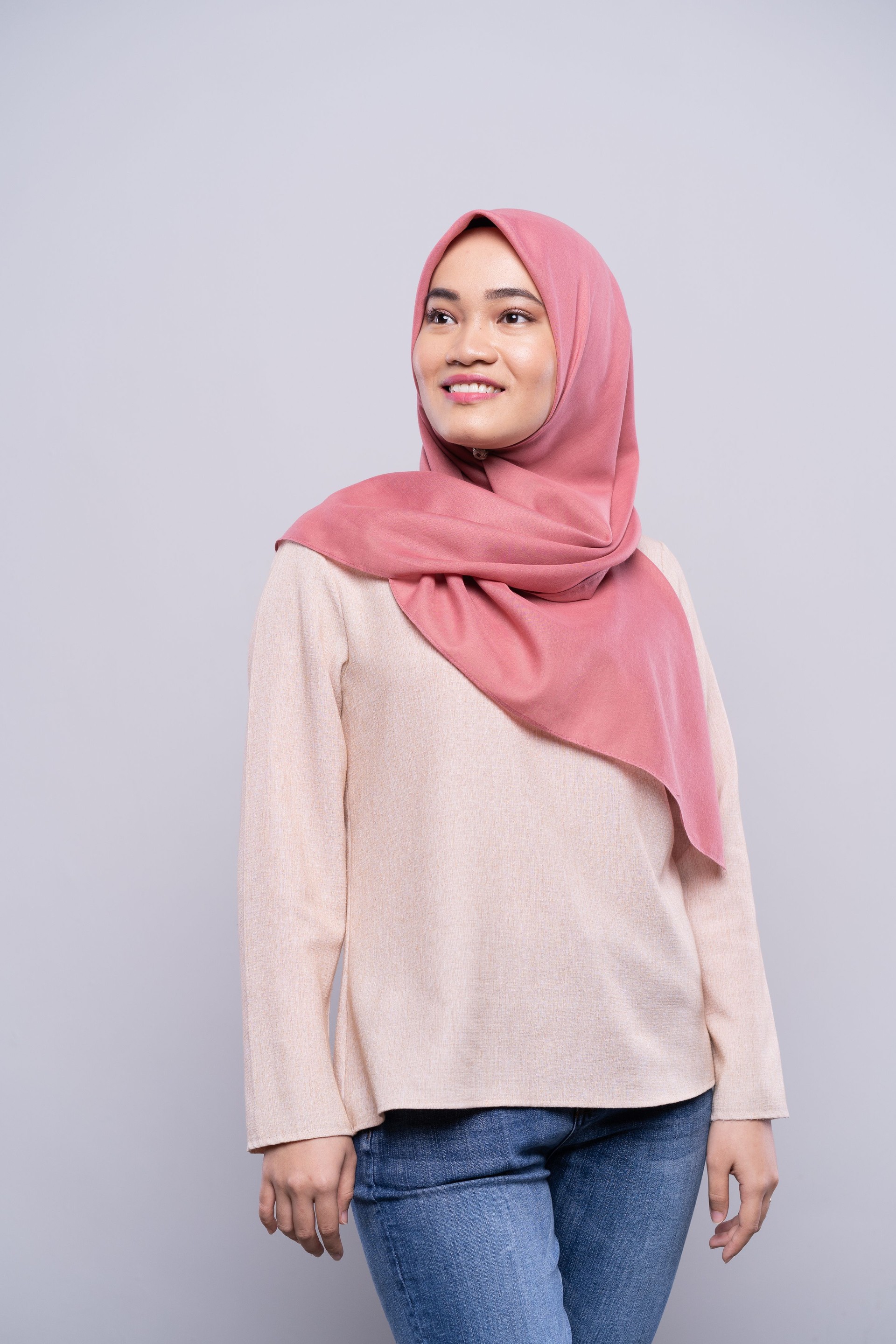 Portrait of a Malay woman from Malaysia stock photo